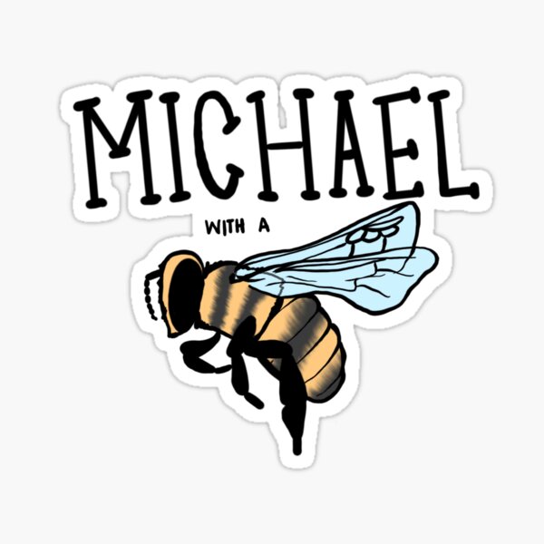 hi my name is Michael with a b... Sticker