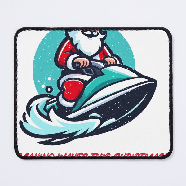 Item preview, Santa on a jet ski: making waves this Christmas! designed and sold by GB-Colorado.