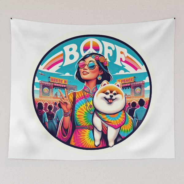 Item preview, POMERANIAN BEST FRIEND FOREVER designed and sold by Arthoughts.