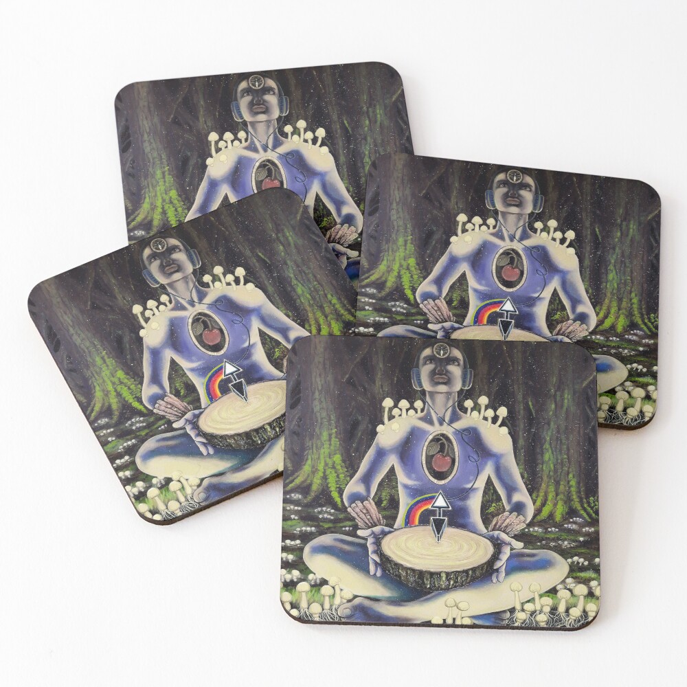 Item preview, Coasters (Set of 4) designed and sold by Rabbitfool.