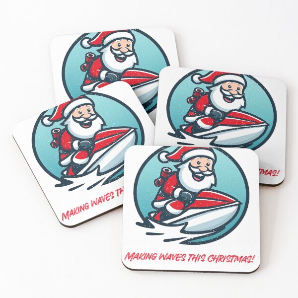 Item preview, Santa on a jet ski: making waves this Christmas! designed and sold by GB-Colorado.