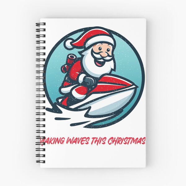 Item preview, Santa on a jet ski: making waves this Christmas! designed and sold by GB-Colorado.