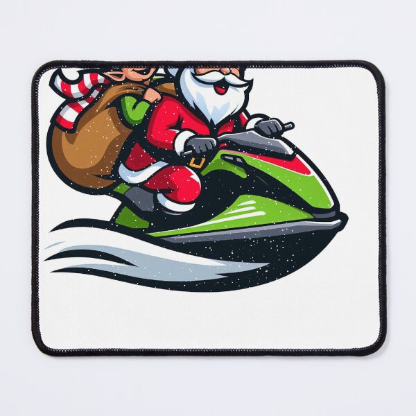 Item preview, Santa on a jet ski designed and sold by GB-Colorado.