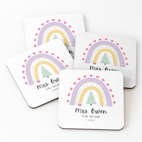 Item preview, Mrs. Owen Christmas Rainbow, Teacher Christmas designed and sold by kowendesigns.