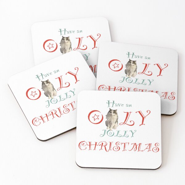 Item preview, Copy of Have An Olly Jolly Christmas (White Background) designed and sold by Bridget Beswick.
