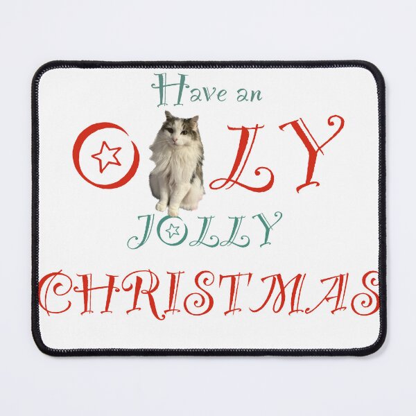 Item preview, Copy of Have An Olly Jolly Christmas (White Background) designed and sold by Bridget Beswick.