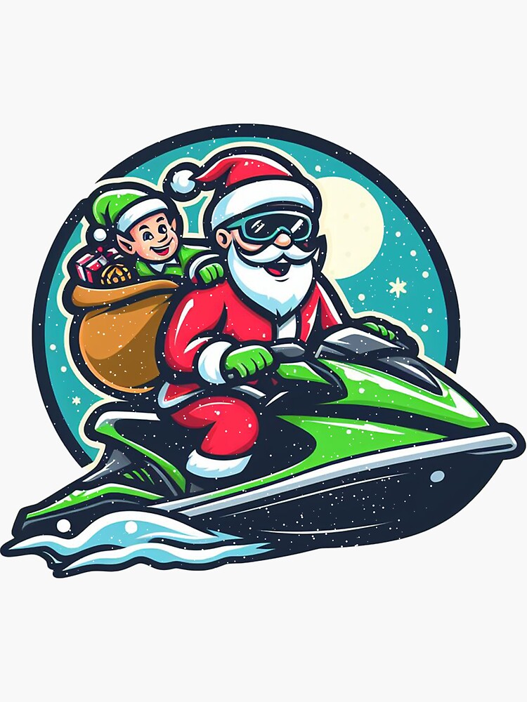 Jet Ski Kiss-Cut Stickers Jet Ski Kiss-Cut Stickers
