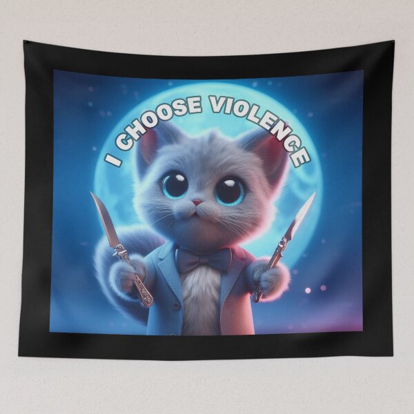 Item preview, I Choose Violence  designed and sold by A-T-H.