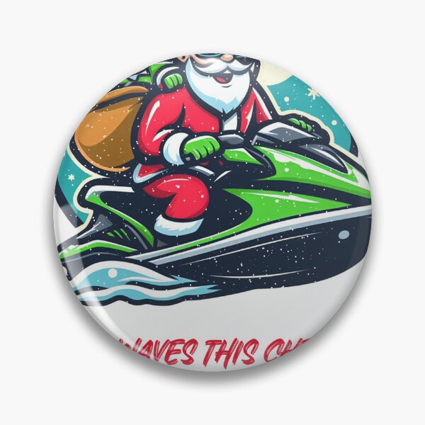 Item preview, Santa on a jet ski: making waves this Christmas! designed and sold by GB-Colorado.