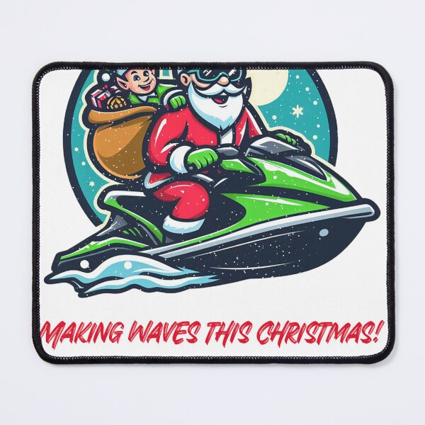 Item preview, Santa on a jet ski: making waves this Christmas! designed and sold by GB-Colorado.