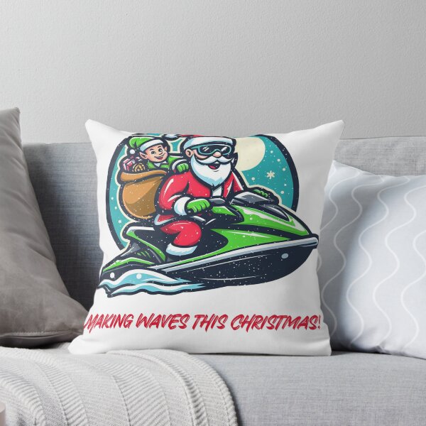 Item preview, Santa on a jet ski: making waves this Christmas! designed and sold by GB-Colorado.