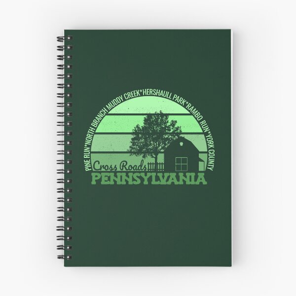 Item preview, Cross Roads Pennsylvania Sunset Retro Vintage Local Pride Logo designed and sold by CRHPOD20.