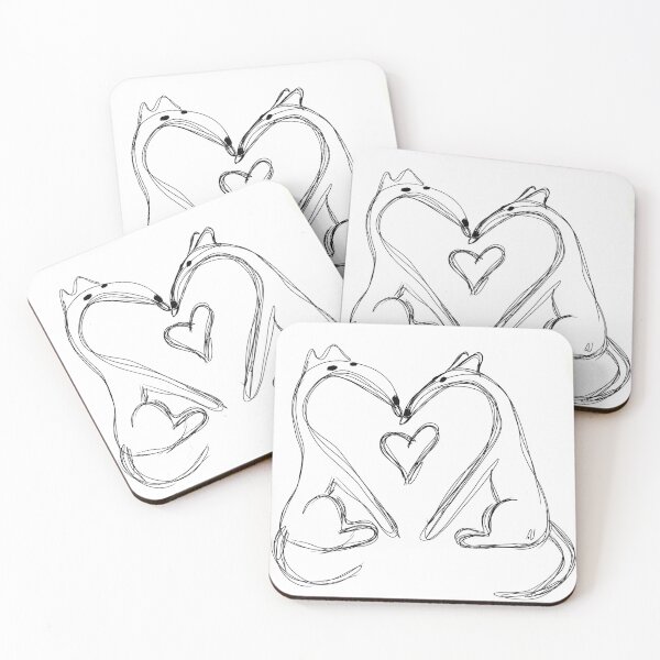 Item preview, Hounds Kissing designed and sold by lilmissgreygoo-.