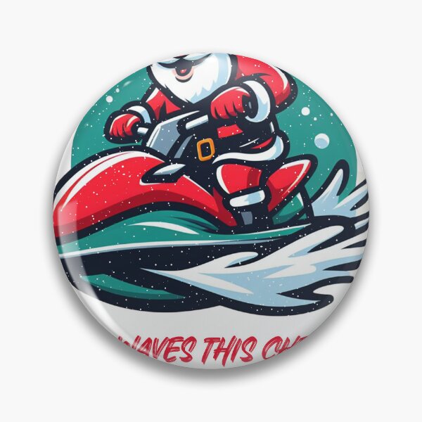 Item preview, Santa on a jet ski: making waves this Christmas! designed and sold by GB-Colorado.