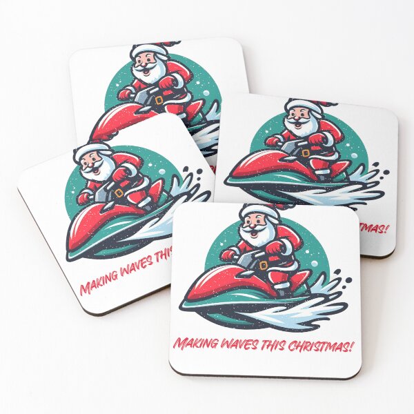 Item preview, Santa on a jet ski: making waves this Christmas! designed and sold by GB-Colorado.