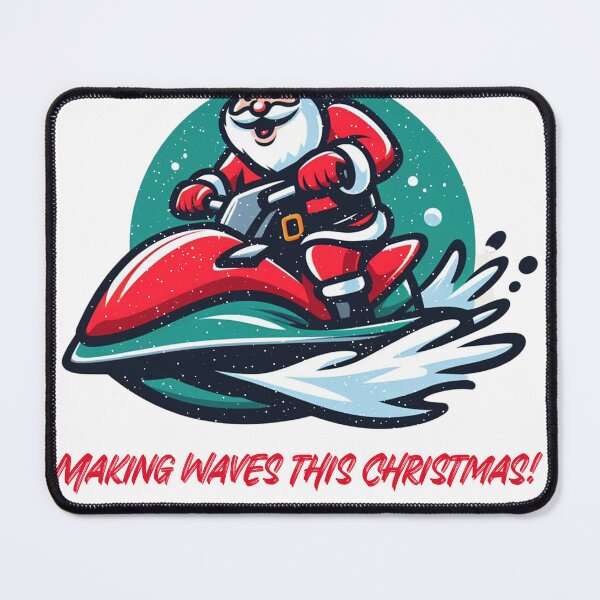 Item preview, Santa on a jet ski: making waves this Christmas! designed and sold by GB-Colorado.