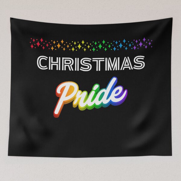 Artikelvorschau, Weihnachts-Pride-T-Shirt. Lustiges T-Shirt, LGBTQ-T-Shirt. entworfen und verkauft von PrideBeProud.