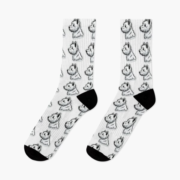 Item preview, West Highland Terrier Graphic Art - Westie Sketch designed and sold by Star-Fragment.