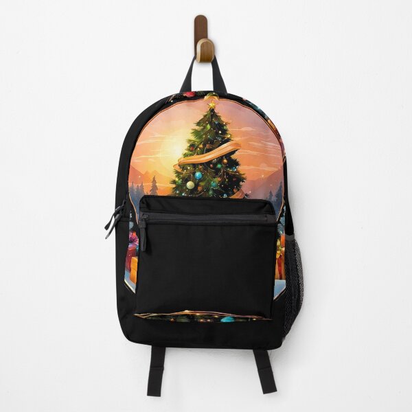 Item preview, Decorated Christmas Tree, Amazing Atmosphere Colors Sunset designed and sold by Aquillashop.