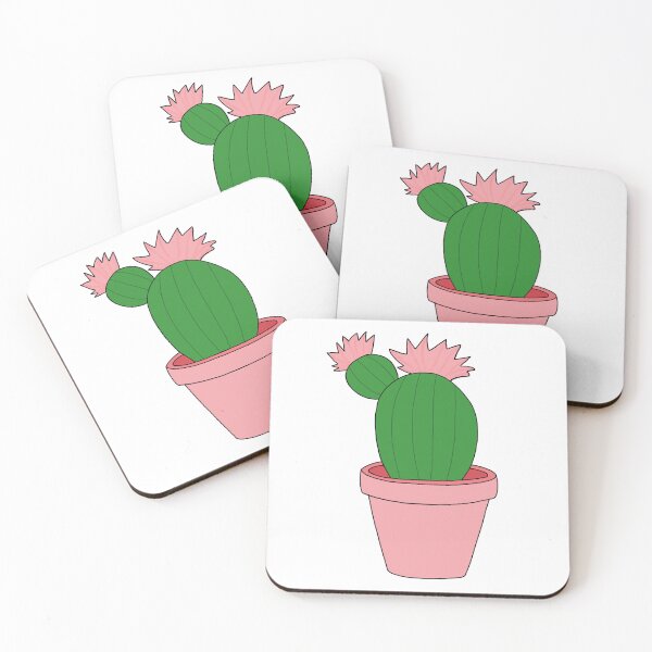 Item preview, Cactus in Pink Pot designed and sold by NorahMaeDesigns.