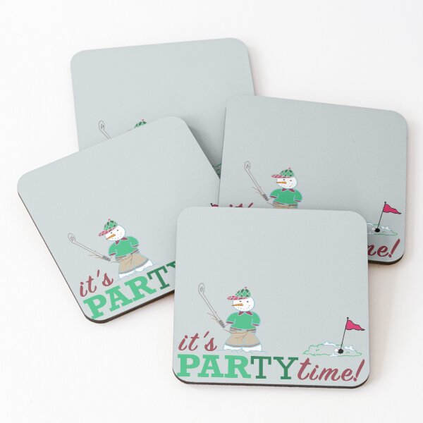 Item preview, It's PARty Time! - Snowman Golfer designed and sold by Tim Veiga.