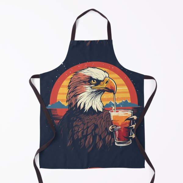 Item preview, Bald Eagle Drinking at Sunset designed and sold by CortexCreations.
