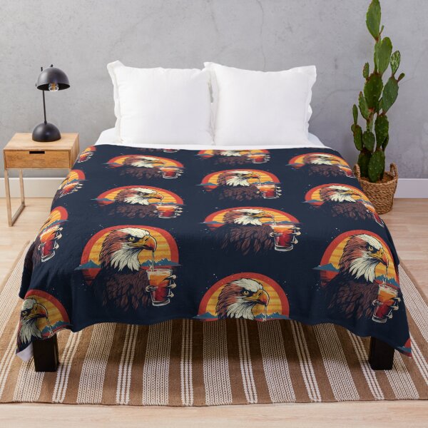 Item preview, Bald Eagle Drinking at Sunset designed and sold by CortexCreations.