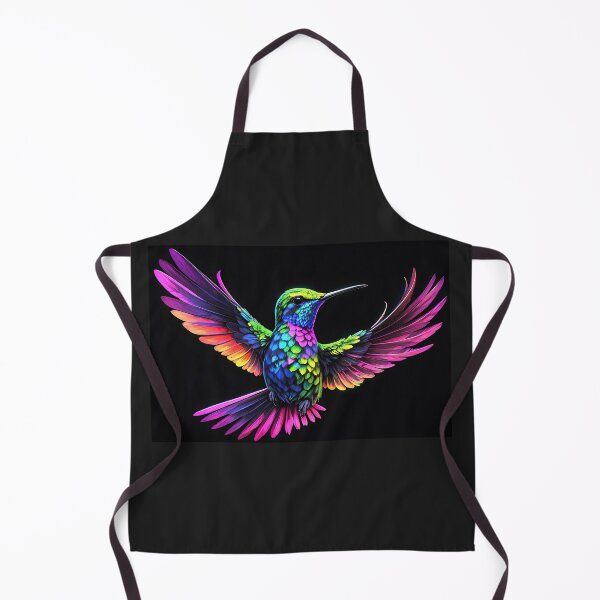 Aperçu de l'œuvre Colibri fascinant de style lumière noire créée et vendue par Moriarty's Digital Visions.