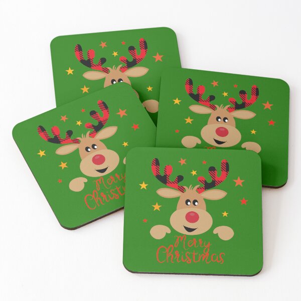 Item preview, Merry Christmas reindeer  designed and sold by Lovedigitalart.