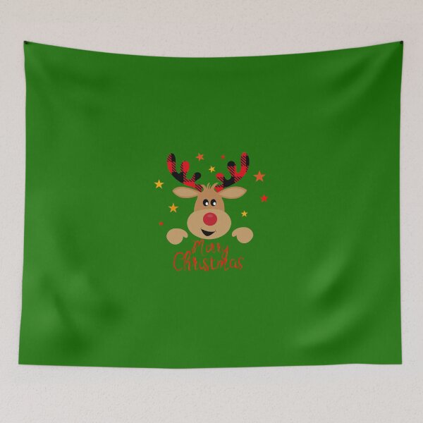 Item preview, Merry Christmas reindeer  designed and sold by Lovedigitalart.