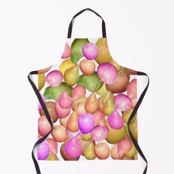 Item preview, Colorful Apples and Pears Pattern Food Photography designed and sold by Victoria Rose.