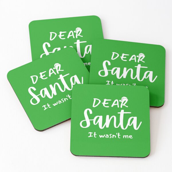 Item preview, Dear Santa It wasn't me christmas family, Christmas Quotes designed and sold by OLIHESSEL.