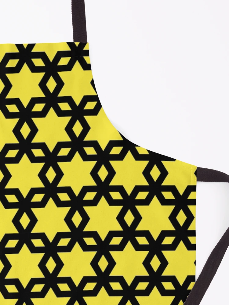 Thumbnail 3 of 6, Apron, Overlapping Hexagons Pattern designed and sold by Patternliss.