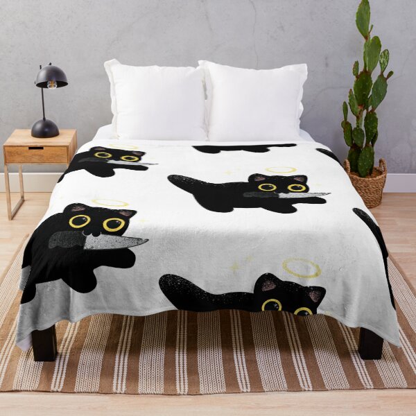Item preview, black cat designed and sold by miriart.