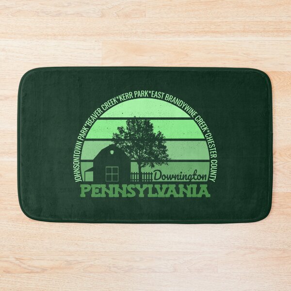 Item preview, Downington Pennsylvania Sunset Retro Vintage Local Pride Logo designed and sold by CRHPOD20.