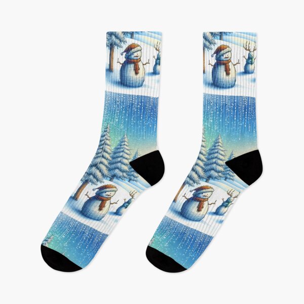 Item preview, Paisaje nevado digital: país de las maravillas invernal binario designed and sold by AppWearCo.