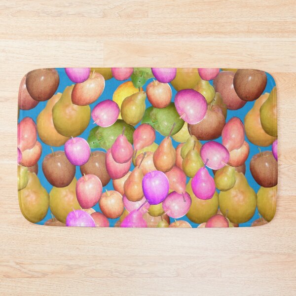 Item preview, Colorful Apples and Pears Pattern Food Photography designed and sold by Victoria Rose.
