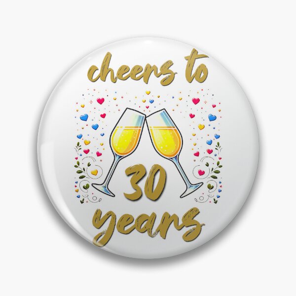 Item preview, Cheers to 30 years Anniversary Celebrating designed and sold by 4TeeToo.