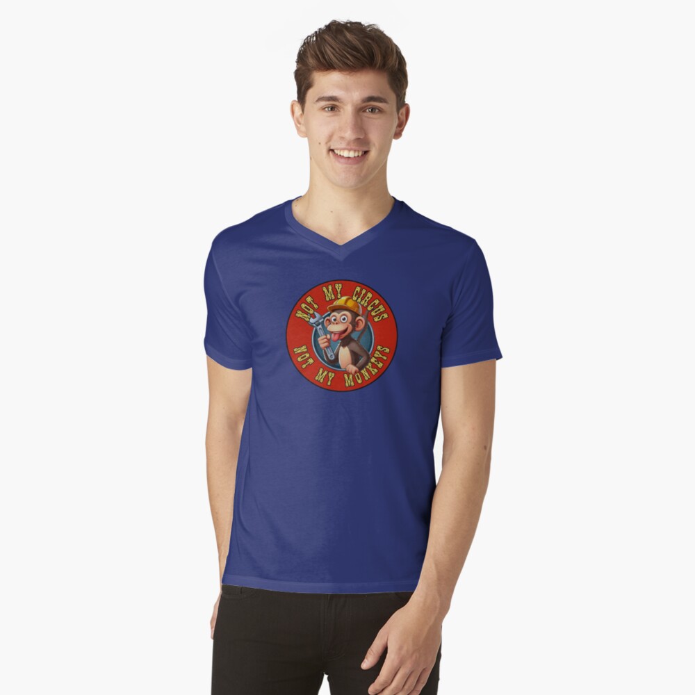 Artikel-Vorschau von T-Shirt mit V-Ausschnitt, designt und verkauft von unionpride.