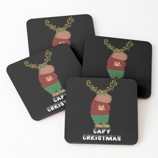 Item preview, Capy christmas capybara christmas cute gift xmas santa designed and sold by My Favorite Store.