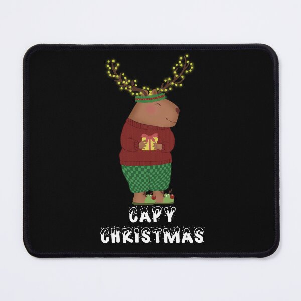 Item preview, Capy christmas capybara christmas cute gift xmas santa designed and sold by My Favorite Store.