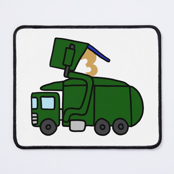 Item preview, Garbage truck for 3 years old designed and sold by Adaptixstudio.