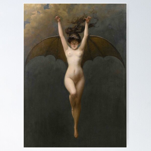 Item preview, The Bat Woman by Albert Joseph Pénot designed and sold by Ethereal Amour.