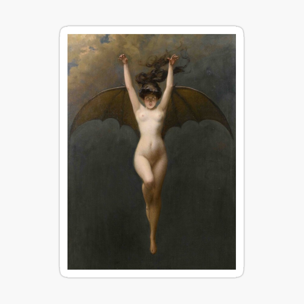 The Bat Woman by Albert Joseph Pénot Photographic Print
