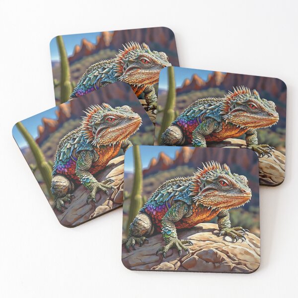 Item preview, Resilient Elegance Captivating Spiny Lizard Photography in the Arizona Desert designed and sold by Moriarty's Digital Visions.