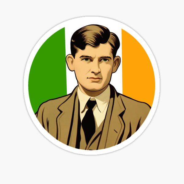 Item preview, Michael Collins Irish Republican designed and sold by ResistNormality.