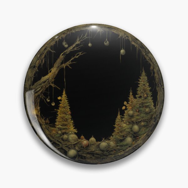 Item preview, Apocalyptic Christmas Tree, Amazing Creepy Atmosphere designed and sold by Aquillashop.