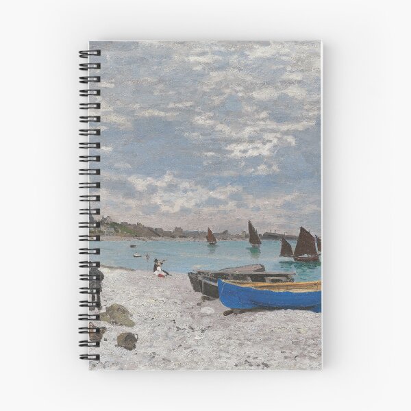 Artikelvorschau, Der Strand von Sainte-Adresse (1867) | Monet entworfen und verkauft von Oliveirallan.