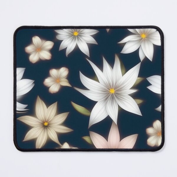 Item preview, Pink navy floral pattern  designed and sold by Roxburylane.