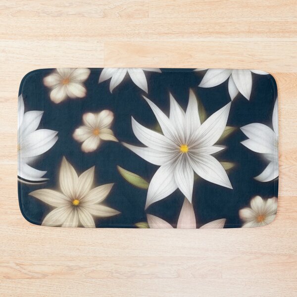Item preview, Pink navy floral pattern  designed and sold by Roxburylane.